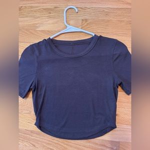all yours cropped tee from lululemon size 4